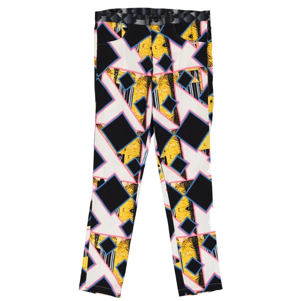 Peter Pilotta- Runway Multicolor Viscose Trousers size UK32/US0
